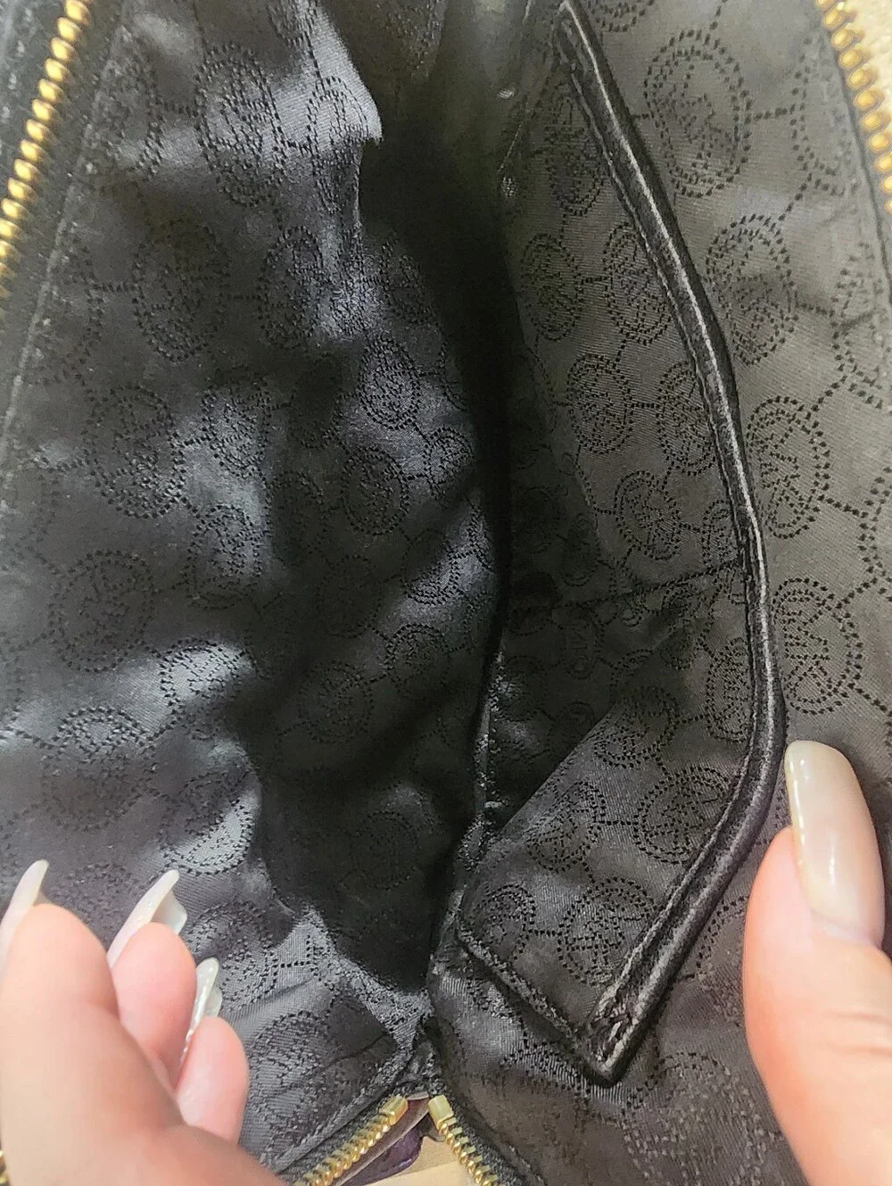 Michael Kors Black Alexis Crossbody Bag With COA
